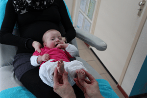 reflexologie voor baby's 