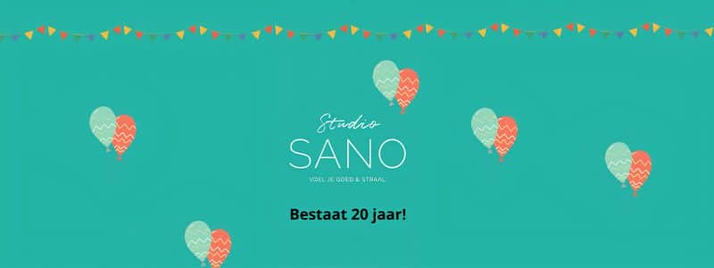 Studio Sano 20 jarig bestaan